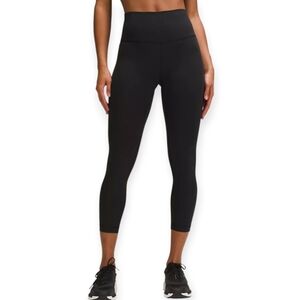 Lululemon 2024 Wunder Train 23" High Rise Black Leggings 6